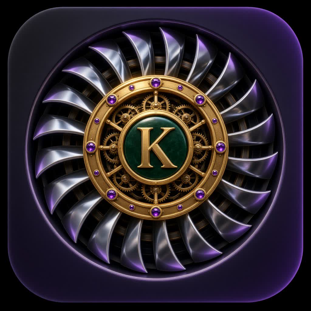 The Knox jet engine emblem.